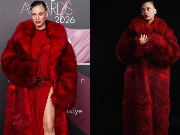 Serenay Sarıkayanın 425 minlik kürkü