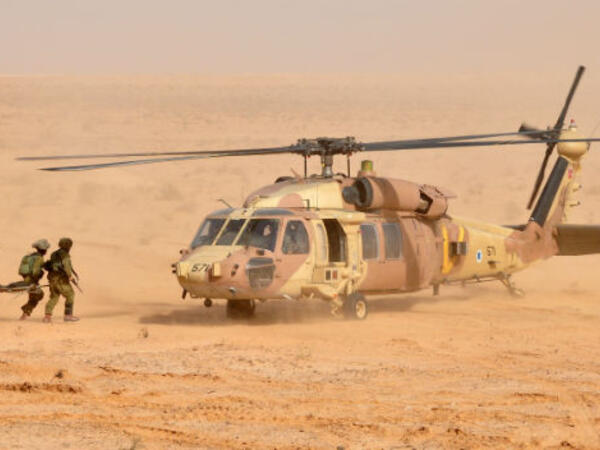 İsraildə hərbi helikopter yerə çırpıldı - <span class="color_red">VİDEO</span>