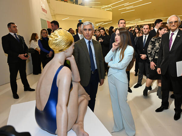 Heydər Əliyev Mərkəzində Kerol Förmenin sərgisinin açılışı olub - <span class="color_red">FOTO</span>