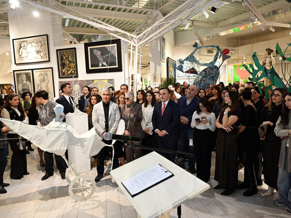 Müasir İncəsənət Muzeyində "Qeyzer" adlı müasir incəsənət sərgisinin açılışı olub - <span class="color_red">FOTO</span>