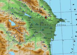 Azərbaycanda zəlzələ oldu