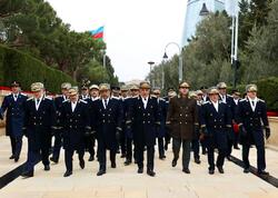 Prokurorluq əməkdaşları Şəhidlər xiyabanını ziyarət edib - <span class="color_red">FOTO</span>