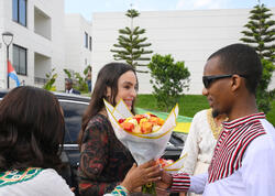 Leyla Əliyeva Əddis-Əbəbədə bir sıra sosial və mədəni obyektlərlə tanış olub - <span class="color_red">FOTO</span>