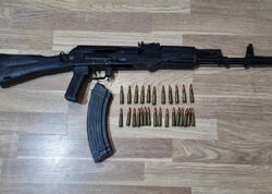 Tərtərdə əməliyyat - Elməddin Xıdırovun evində avtomat aşkarlandı - <span class="color_red">FOTO</span>