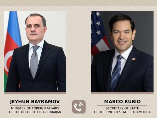 Ceyhun Bayramov ABŞ dövlət katibi ilə müzakirə apardı