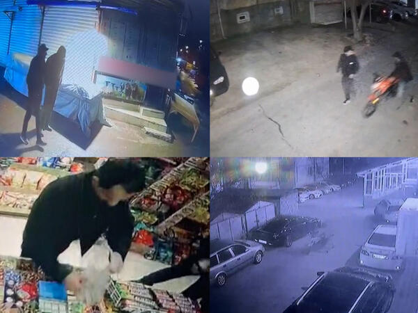 Bakıda quldurluq və oğurluq hadisəsi - <span class="color_red">ANBAAN VİDEO</span>