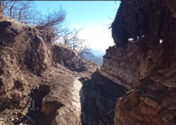 İsmayıllıda “dəfinə axtararkən” tarixi qalanı uçuranlar saxlanıldı - <span class="color_red">FOTO</span>