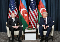 Davosda İlham Əliyev ilə Donald Tramp arasında görüş keçirilib