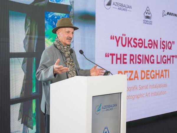 “Yüksələn işıq”: REZA-nın fotosərgisi Heydər Əliyev Beynəlxalq Aeroportunda təqdim olunur - <span class="color_red">FOTO</span>
