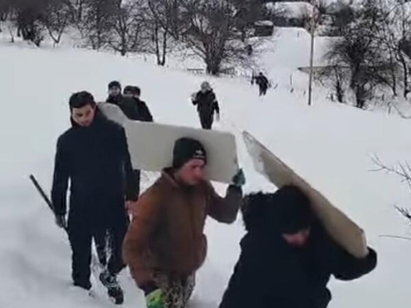 Şəhid bacısı qara görə 3 gün sonra dəfn edildi - <span class="color_red">VİDEO</span>