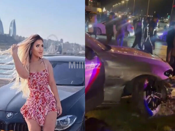 Bakıda transgender və sevgilisi ağır qəzaya düşdü - Dələduzluq edib, qaçırmışlar - VİDEO