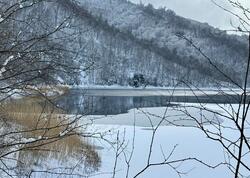 Göygöl ağ örpəyə bürünüb - <span class="color_red">FOTO</span>