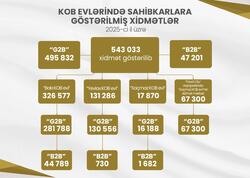 Ötən il KOB evlərində sahibkarlara 543 mindən çox xidmət göstərilib