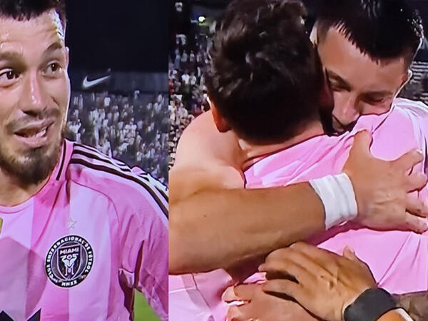 Bir döymə ilə başlayan xəyalın gerçəkləşdiyi an: Alan Kantero və Messi - <span class="color_red">FOTO</span>