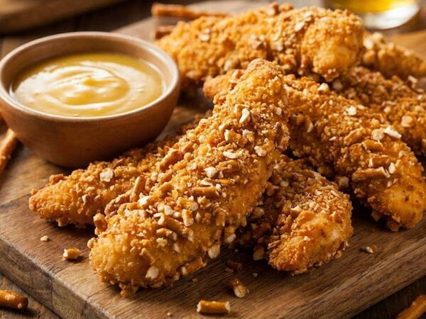 Suxarını bir kənara qoyun - duzlu çubuq krakerli xırtıldayan toyuq resepti