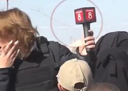 Jurnalisti hicab taxmadığı üçün daş-qalaq etdilər - <span class="color_red">VİDEO</span>