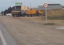 Sürücüləri çətinə salan yol nişanı - 60 - 80 - 60 km/saat sürət həddi