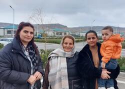 Köç karvanı Zəngilanın Məmmədbəyli kəndinə çatıb, açarlar təqdim edilib