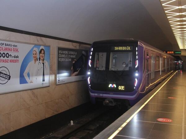Metroda 35-ci qatar - "Nərimanov"dan "28 May"a sərnişinsiz gəlir