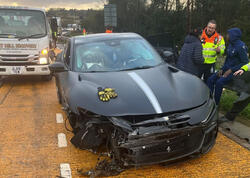 “Tottenham”ın iki futbolçusu Ferrari ilə qəza etdi - <span class="color_red">FOTO</span>