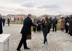 Cəbrayıl rayonunun Horovlu kəndinə çatan ailələrə evlərinin açarları təqdim olunub - <span class="color_red">YENİLƏNİB</span>