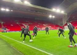 "Qarabağ" “Enfild”də belə məşq edir - <span class="color_red">VİDEO</span>