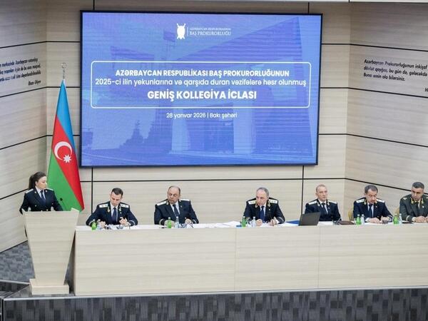 Keçən il 6 nəfər prokurorluq orqanlarından xaric edilib