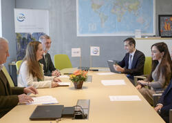 Leyla Əliyeva və Qretel Agilar İsveçrədə əməkdaşlıq imkanlarını müzakirə ediblər - <span class="color_red">FOTO</span>