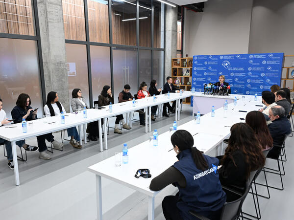DOST İnklüziv İnkişaf və Yaradıcılıq Mərkəzində ötən ilin yekunları və 2026-cı ilin hədəflərinə dair mətbuat konfransı keçirilib - <span class="color_red">FOTO</span>