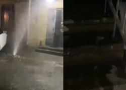 Bakıda binanın bloku ÇÖKDÜ - sakinlər evdən çıxa bilmir - <span class="color_red">FOTO</span>