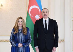 Prezident Yunanıstanın ölkəmizdə yeni təyin olunmuş səfirinin etimadnaməsini qəbul edib - FOTO