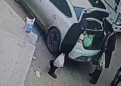 Marketdə “kömək etdiyi” qadının pul kisəsini oğurladı - <span class="color_red">ANBAAN VİDEO</span>