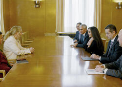 Leyla Əliyeva BMT-nin Cenevrədəki ofisinin baş direktoru ilə görüşüb - <span class="color_red">FOTO</span>