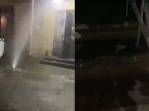 Bakıda binanın bloku ÇÖKDÜ - sakinlər evdən çıxa bilmir - <span class="color_red">FOTO</span>