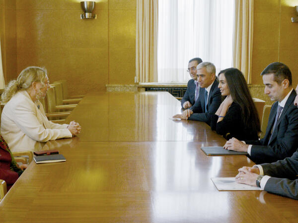 Leyla Əliyeva BMT-nin Cenevrədəki ofisinin baş direktoru ilə görüşüb - <span class="color_red">FOTO</span>