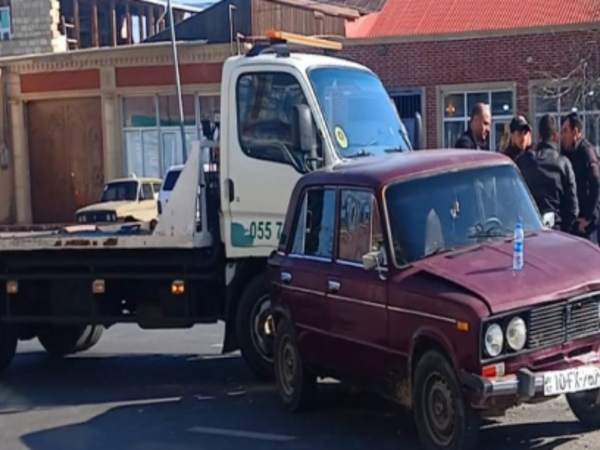 Gəncədə zəncirvari qəza olub - FOTO