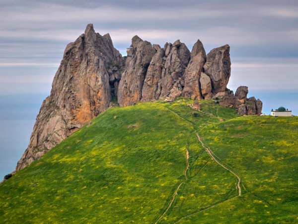 Beşbarmaqda qədim karvansaray aşkarlandı - <span class="color_red">FOTO</span>