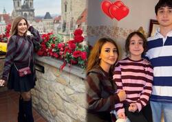 Oğlunun 18 yaşını Praqada qeyd etdi - FOTO