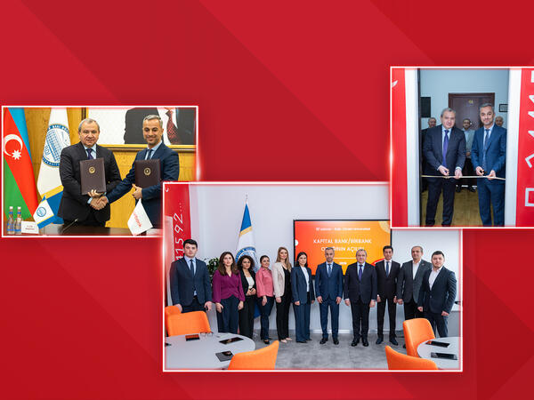 Ölkənin birinci bankı və birinci universiteti arasında memorandum imzalandı