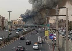 Tehranda bazar yanır - <span class="color_red">VİDEO</span>