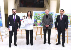 "Bizi Birləşdirən Mədəniyyət" İctimai Birliyi "Bu günün rəssamı" layihəsini təqdim edib - FOTO