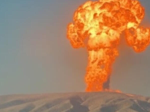 Azərbaycanda vulkan püskürdü