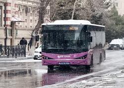 Hava şəraiti ilə əlaqədar avtobusların hərəkətində gecikmələr var? - <span class="color_red"> AÇIQLAMA</span>
