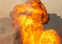 Rusiyada yanacaqdoldurma məntəqəsində güclü partlayış - <span class="color_red">VİDEO</span>