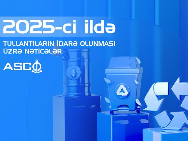 Gəmilər və sahil obyektləri üzrə ötən il təhvil verilmiş tullantıların həcmi açıqlanıb