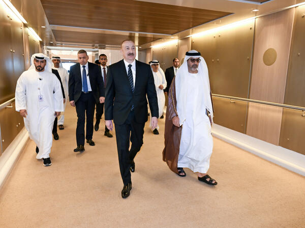 Prezident İlham Əliyevin Birləşmiş Ərəb Əmirliklərinə səfəri başa çatıb - FOTO