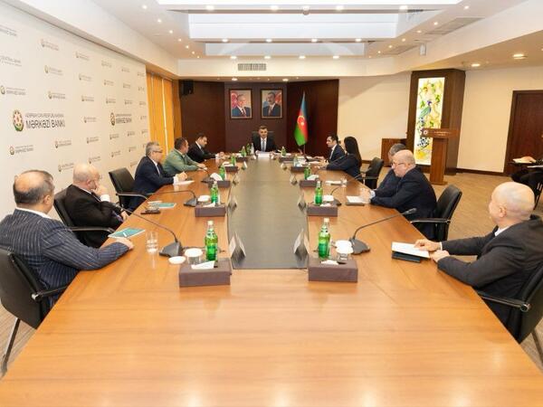 Mərkəzi Bankda makroiqtisadi proseslər müzakirə edildi - <span class="color_red">FOTO</span>