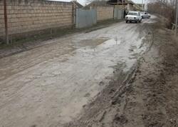 Zərdabda acınacaqlı vəziyyət: Yol yoxdur, məktəb dağılır