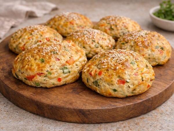 Tərəvəzli "Tezbazar pirojki" resepti