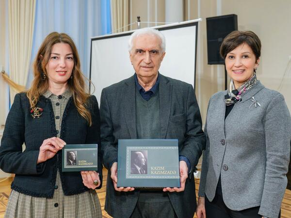 “Xalq rəssamı Kazım Kazımzadənin həyat və yaradıcılığı” adlı mühazirə keçirilib - <span class="color_red">FOTO</span>